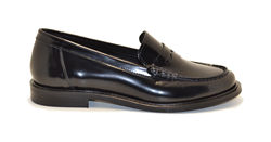 MOCASSINO IN PELLE ABRASIV LUXOR NERO